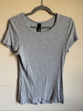 Bobbi Heather Gray Short Sleeve Crewneck Tee